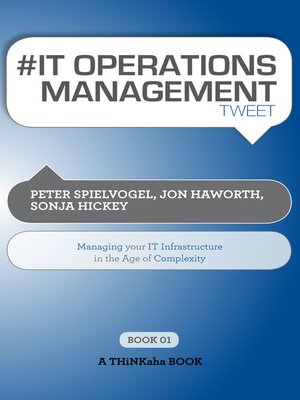 cover image of #IT OPERATIONS MANAGEMENT tweet Book01